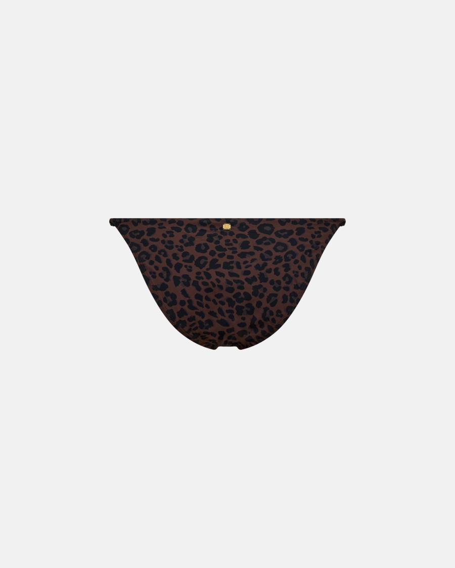 Bikini Tanga Brief - Brown -Hype the Detail