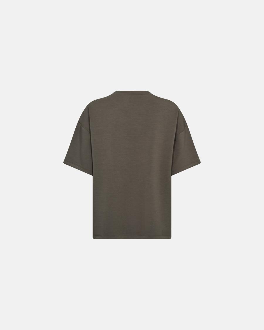 Sweat T-Shirt - Brown -Hype the Detail