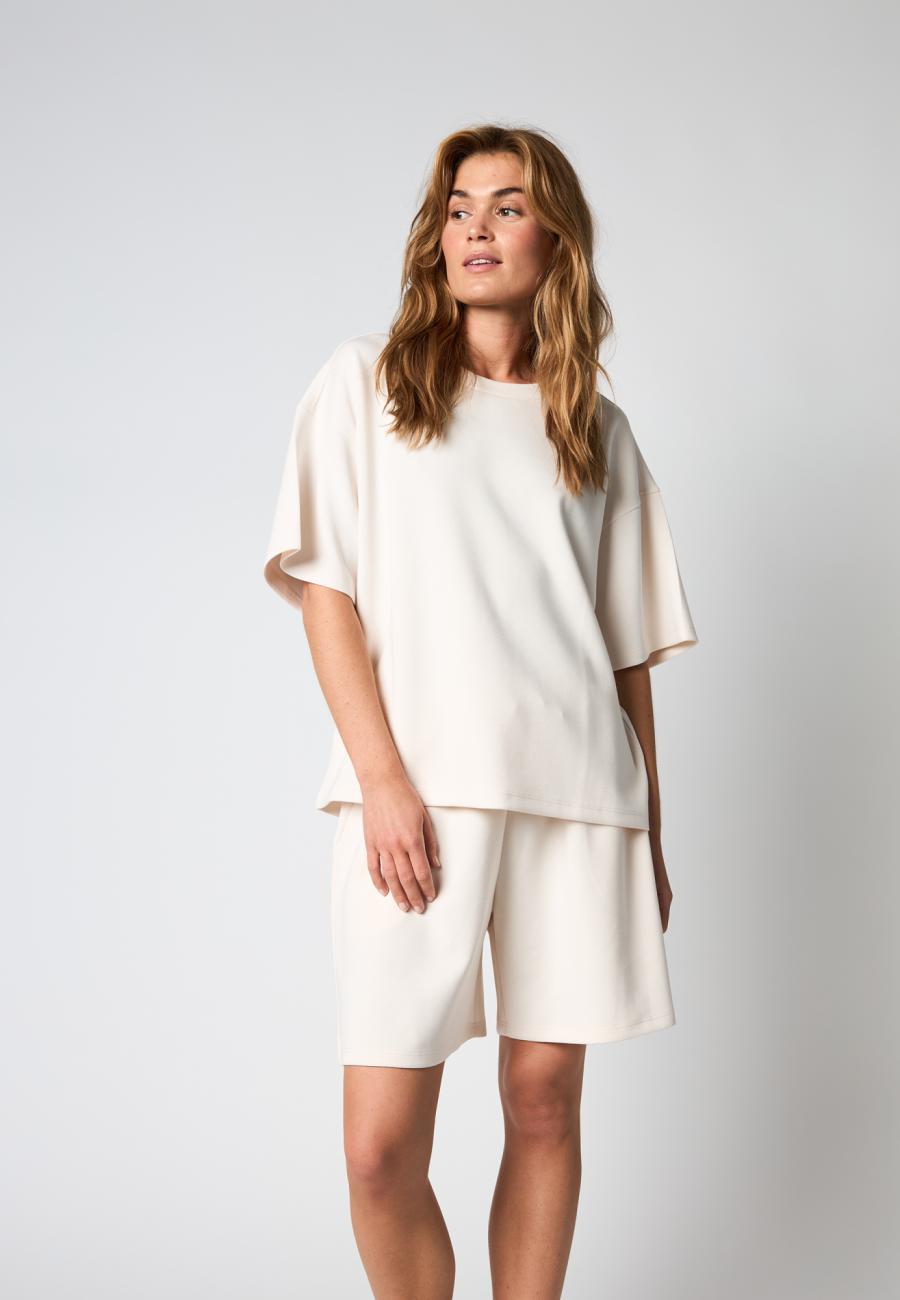 Sweat T-Shirt - Powder -Hype the Detail