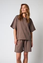 Sweat Shorts - Brown -Hype the Detail