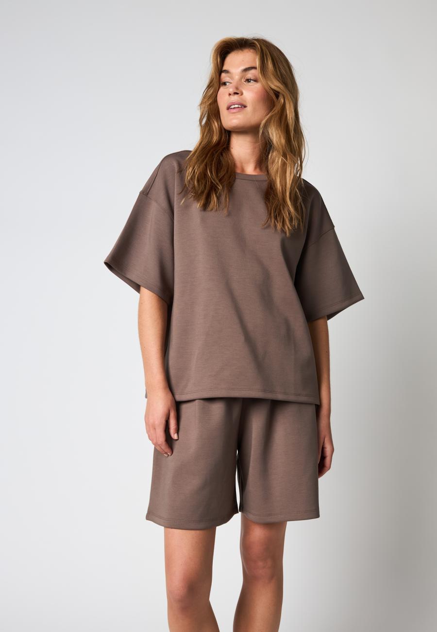 Sweat Shorts - Brown -Hype the Detail