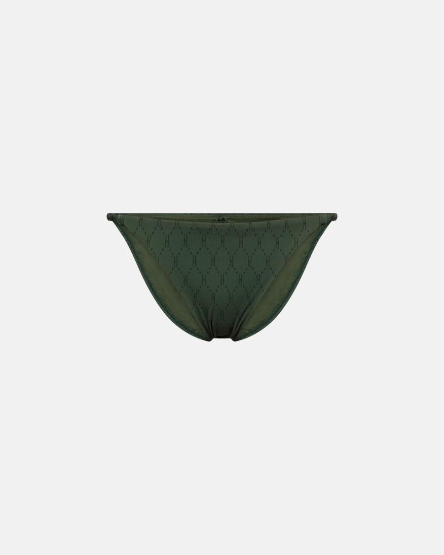 Bikini Tanga Brief - Green -Hype the Detail