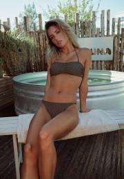 Bikini Tanga Brief - Green -Hype the Detail