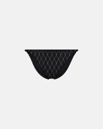 Bikini Tanga Brief - Black -Hype the Detail