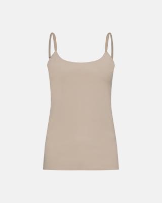 Top - Sand -Hype the Detail Top - Sand -Hype the Detail
