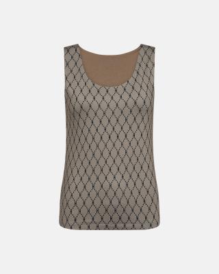 Logo Top - Beige -Hype the Detail Logo Top - Beige -Hype the Detail