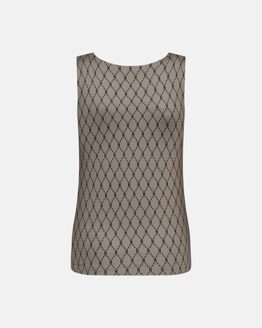 Logo Top - Beige -Hype the Detail