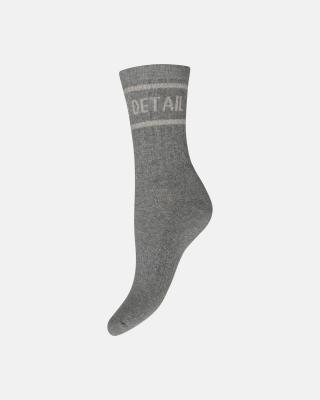Logo Socks 2-Pack - Black &amp; Grey -Hype the Detail