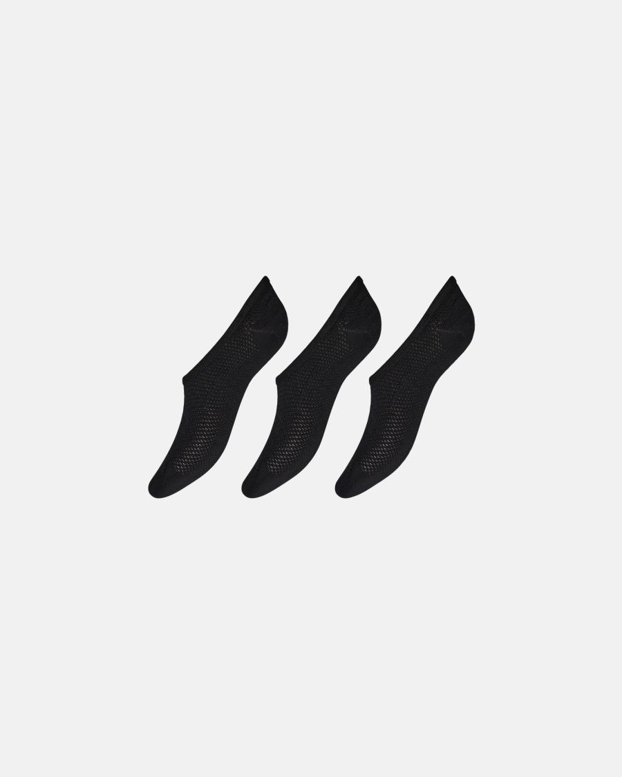 Footies 3-Pack - Black -Hype the Detail