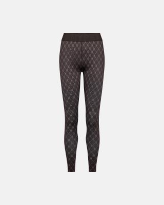 Logo Leggings - Brown/Sand -Hype the Detail