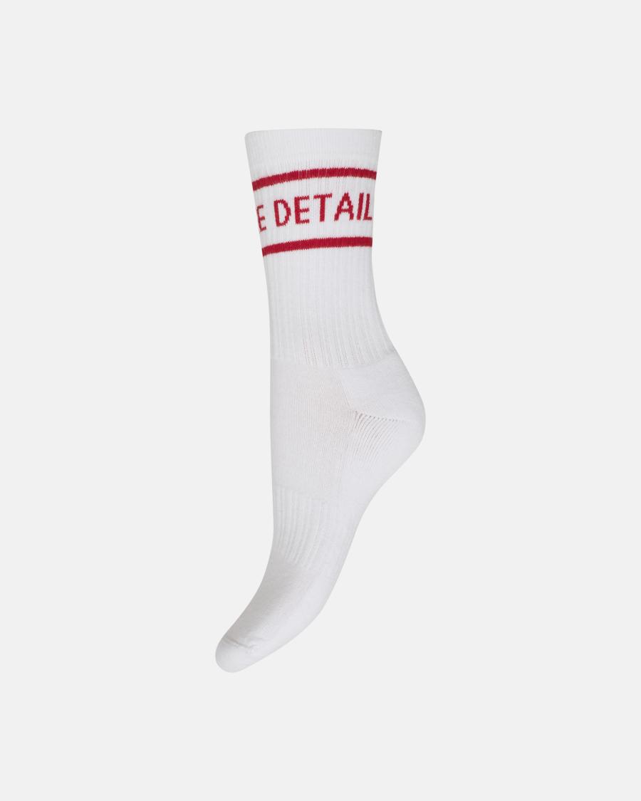 Logo Tennis Socks 2-Pack - Black &amp; White -Hype the Detail