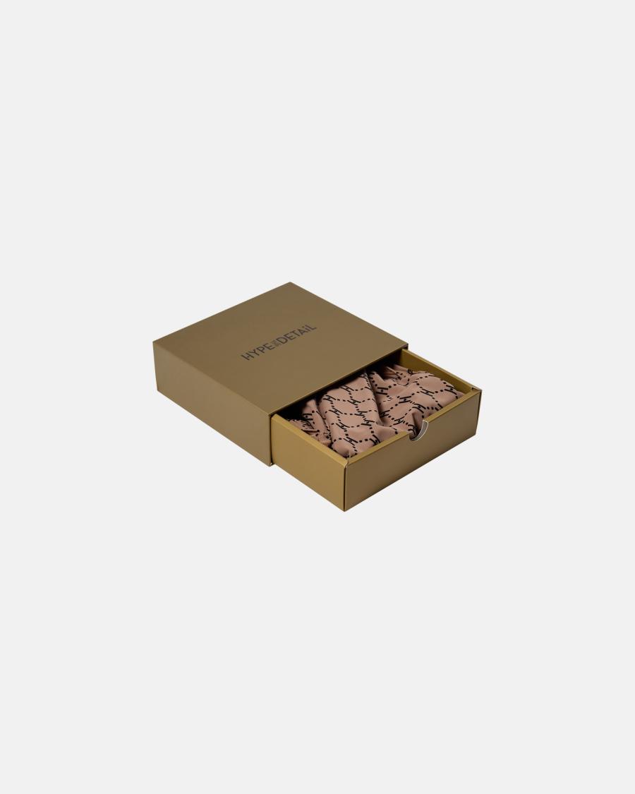 Logo Maxi 3-Pack - Brown -Hype the Detail