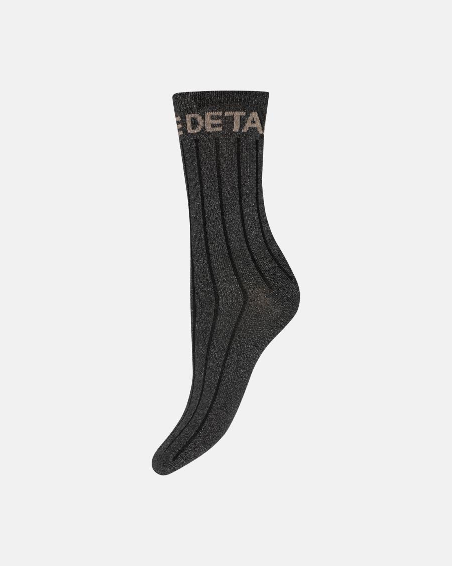 Glitter Socks - Grey -Hype the Detail