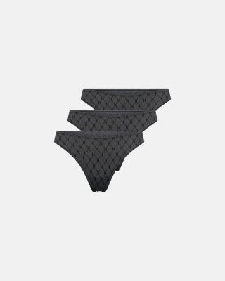 Logo String 3-Pack - Grey -Hype the Detail