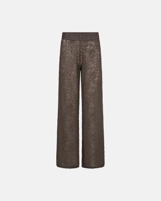 Lace Pants - Brown