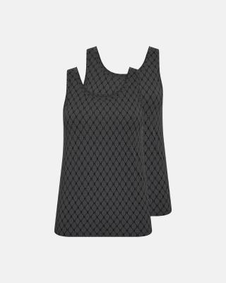 Logo Singlet 2-Pack - Grey
