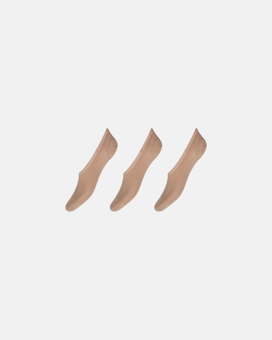 Footies 3-Pack - Nude -Hype the Detail