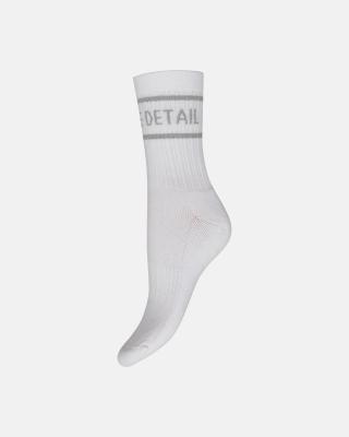 Logo Socks 2-Pack - Silver, Black &amp; White -Hype the Detail