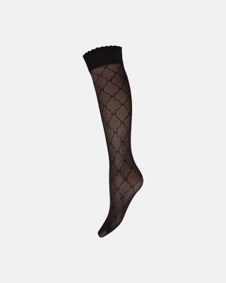 Logo Knee High - Black -Hype the Detail