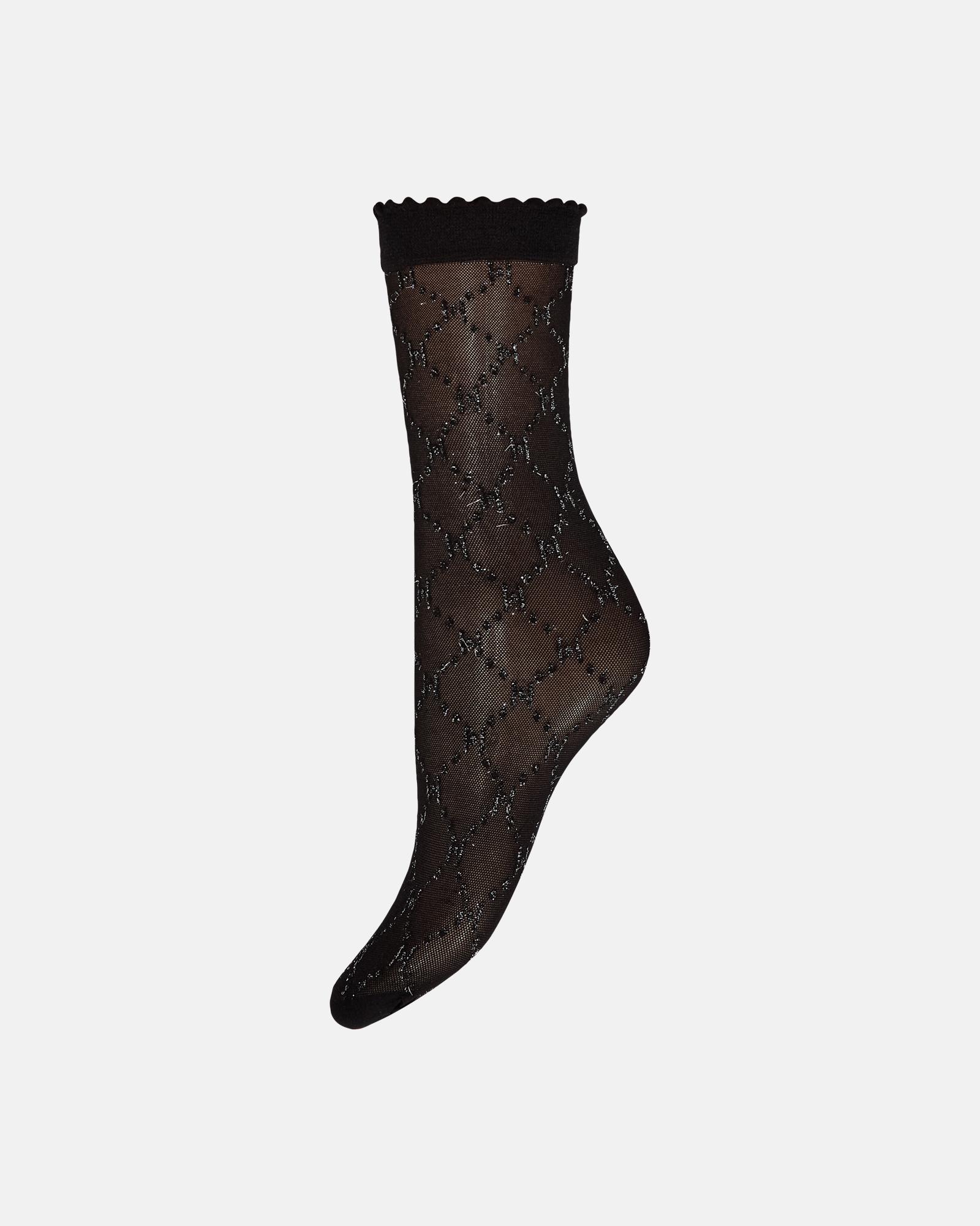 Logo Socks 25 Denier - Silver