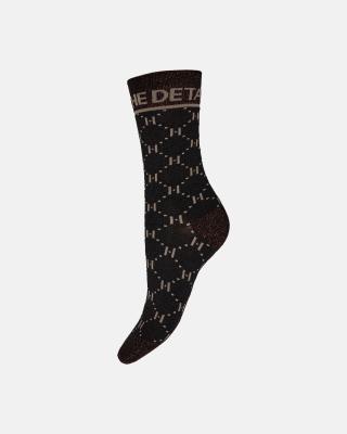Glitter Socks - Black -Hype the Detail Glitter Socks - Black -Hype the Detail