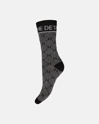 Glitter Socks - Grey -Hype the Detail Glitter Socks - Grey -Hype the Detail