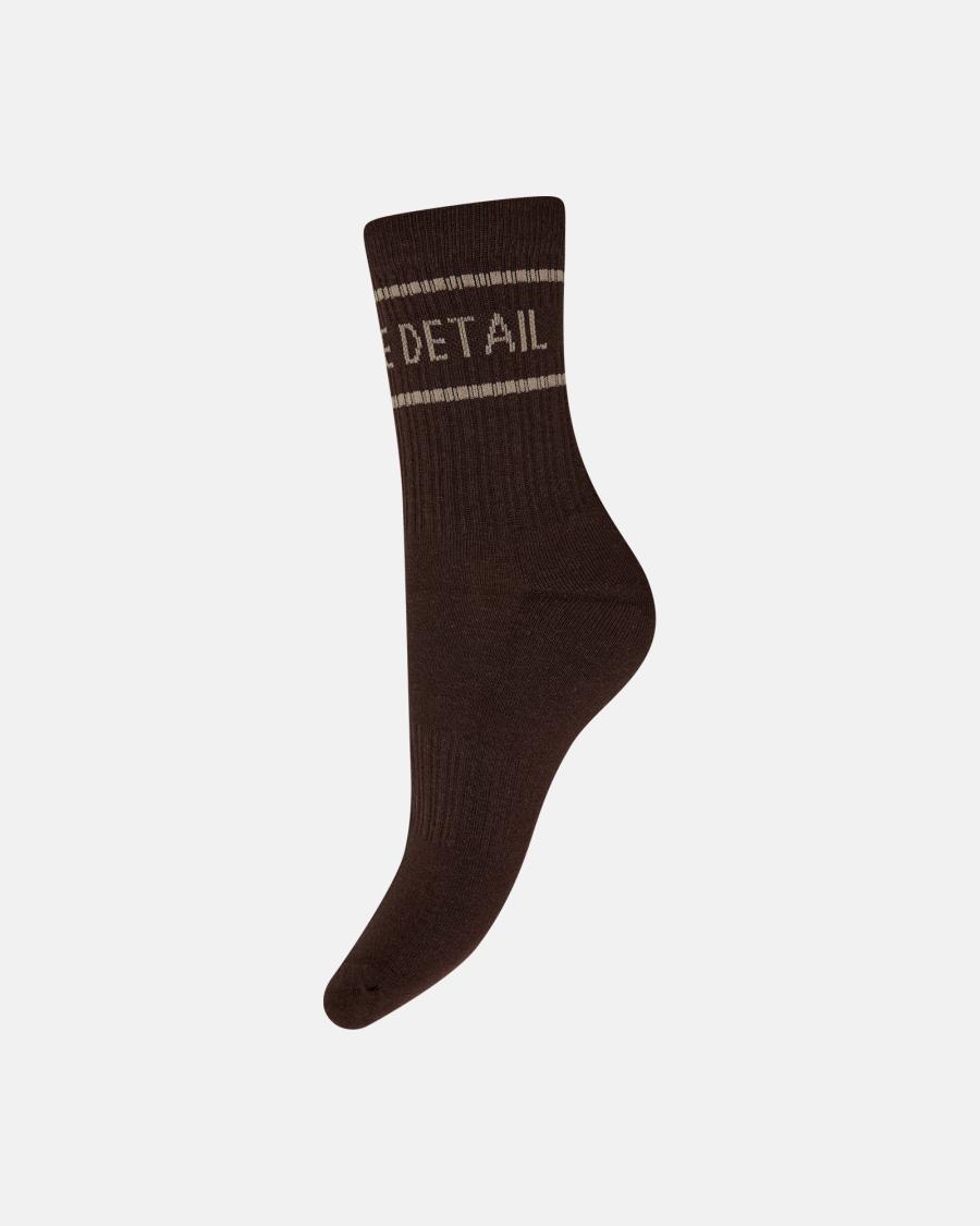 Logo  Tennis Socks 2-Pack - Black, White -Hype the Detail