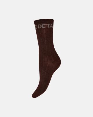 Glitter Socks - Brown -Hype the Detail Glitter Socks - Brown -Hype the Detail