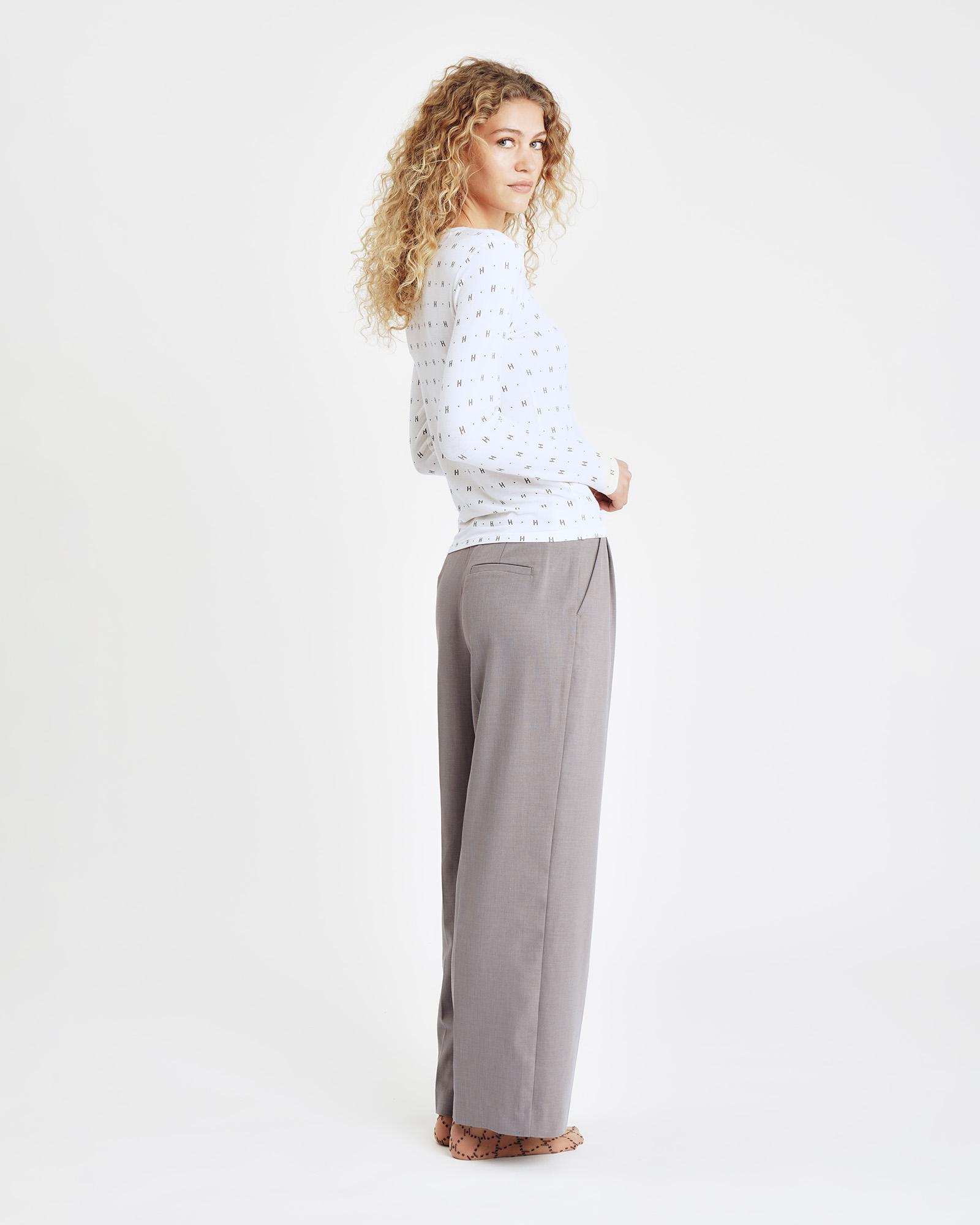 Cashmere-blend T-shirt - White