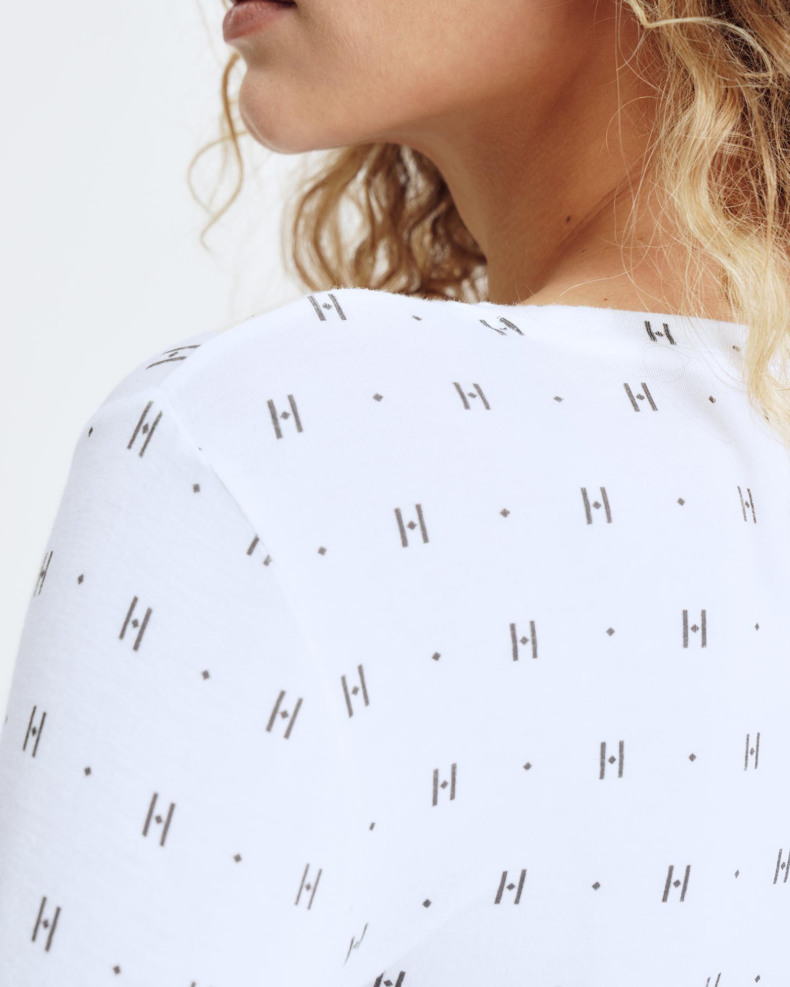 Cashmere-blend T-shirt - White