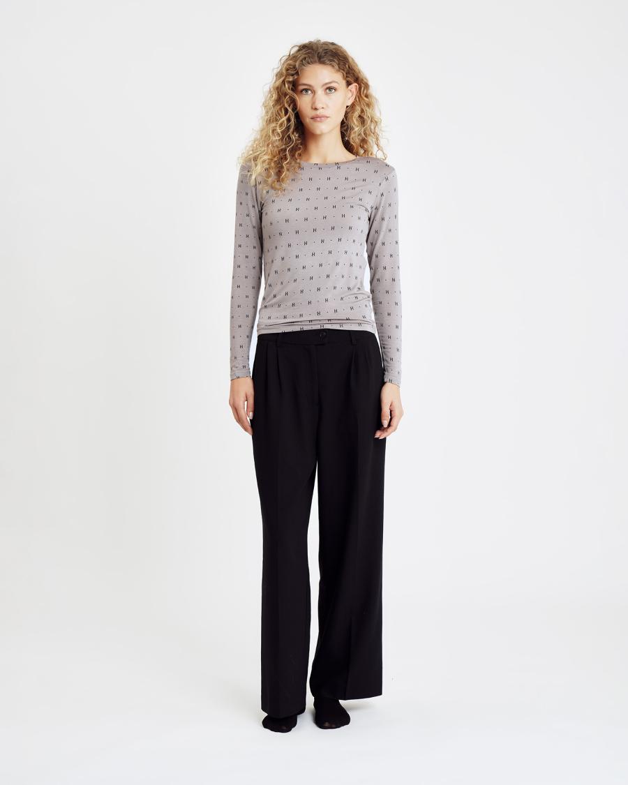 Cashmere-blend T-shirt - Sand -Hype the Detail