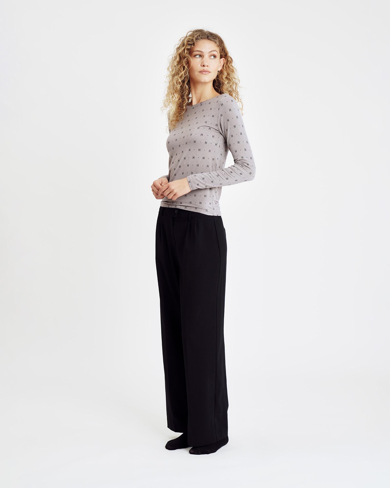 Cashmere-blend T-shirt - Sand