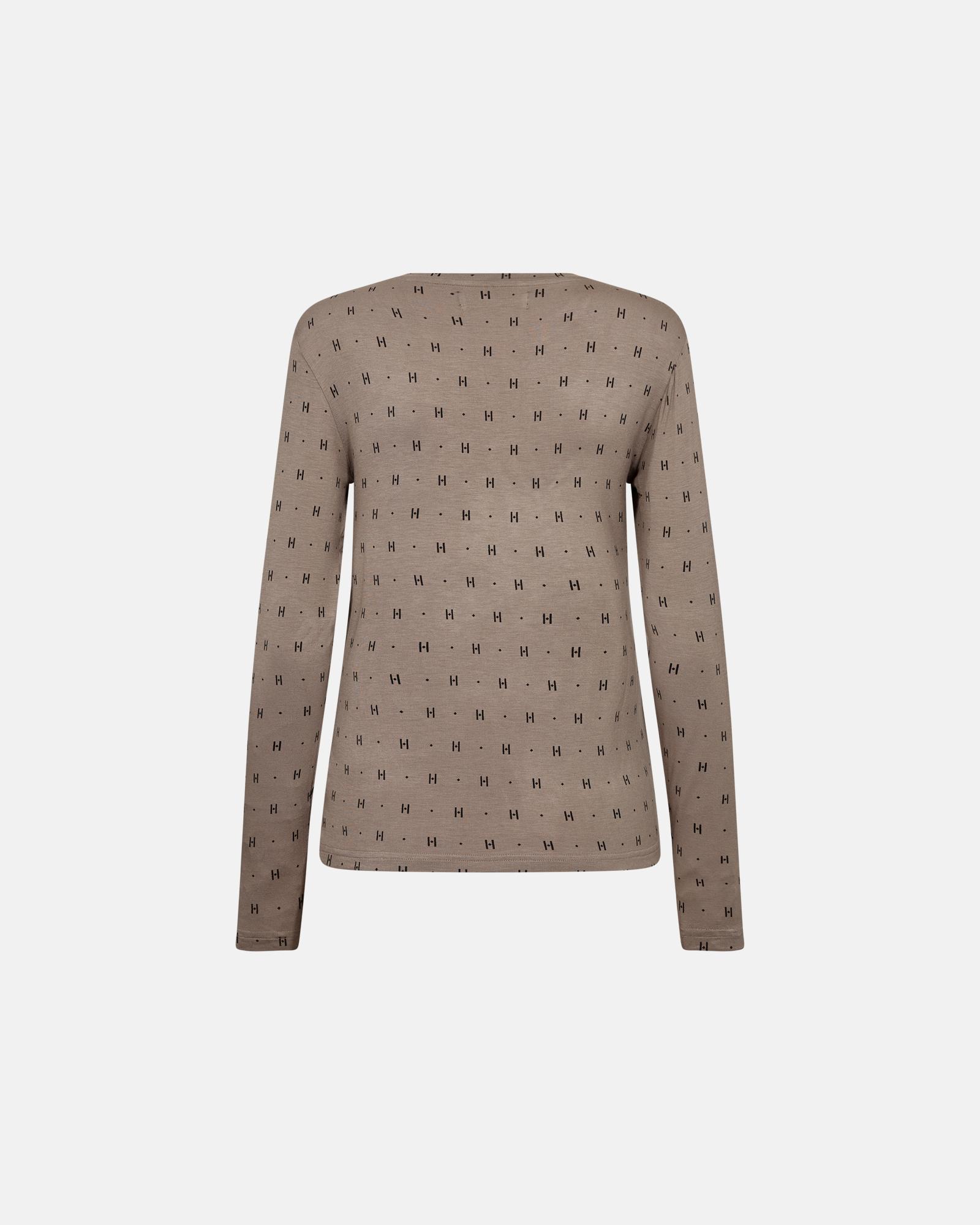 Cashmere-blend T-shirt - Sand
