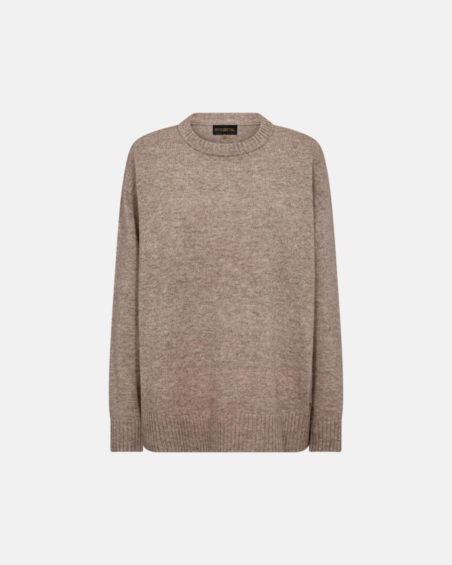 Knit Pullover - Sand -Hype the Detail
