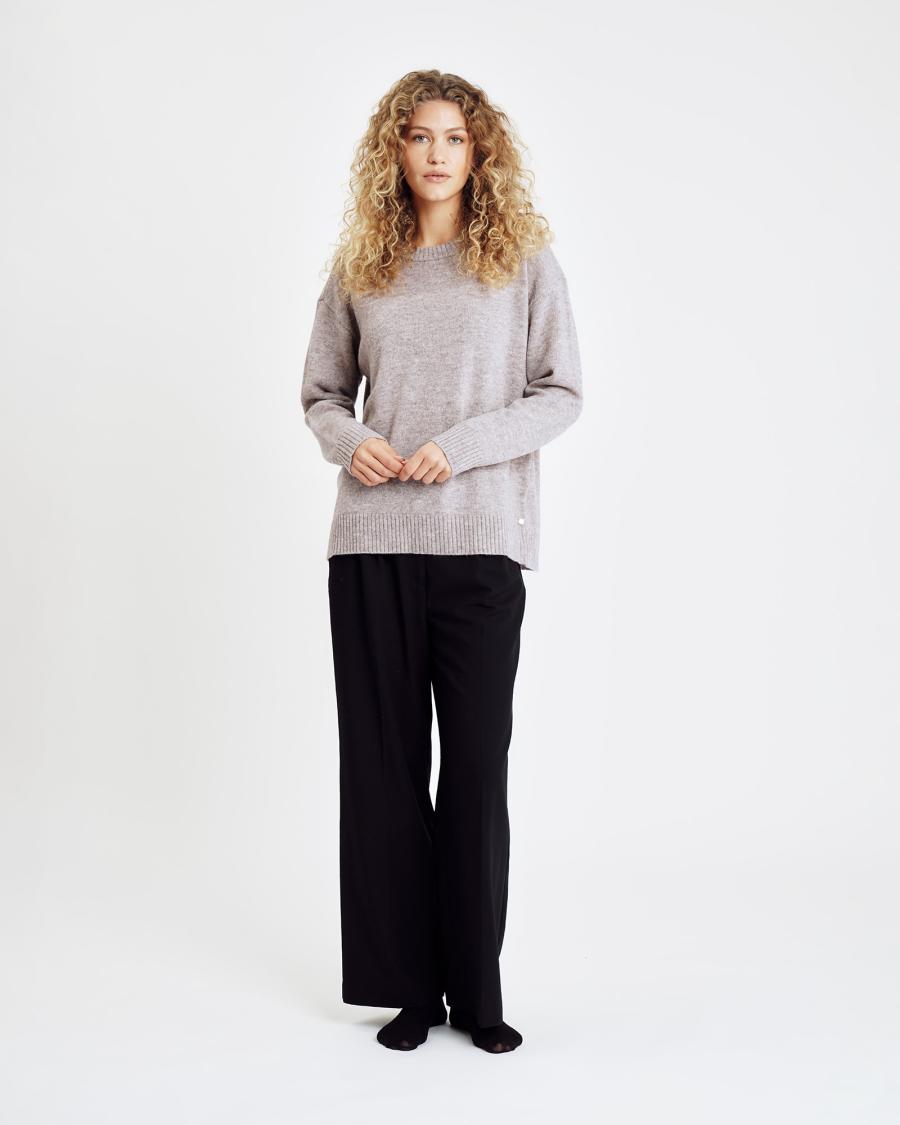 Knit Pullover - Sand -Hype the Detail