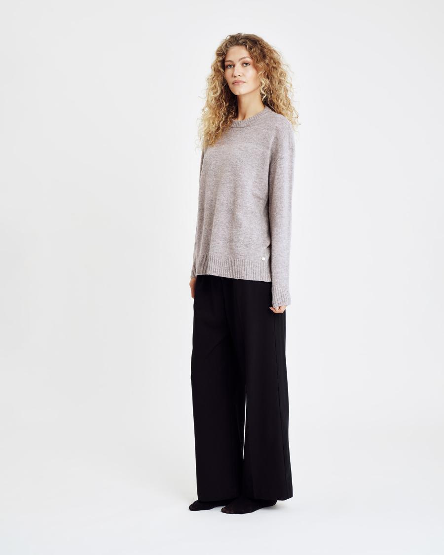 Knit Pullover - Sand -Hype the Detail