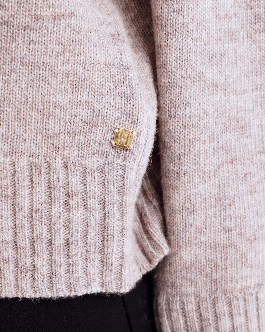Knit Pullover - Sand -Hype the Detail