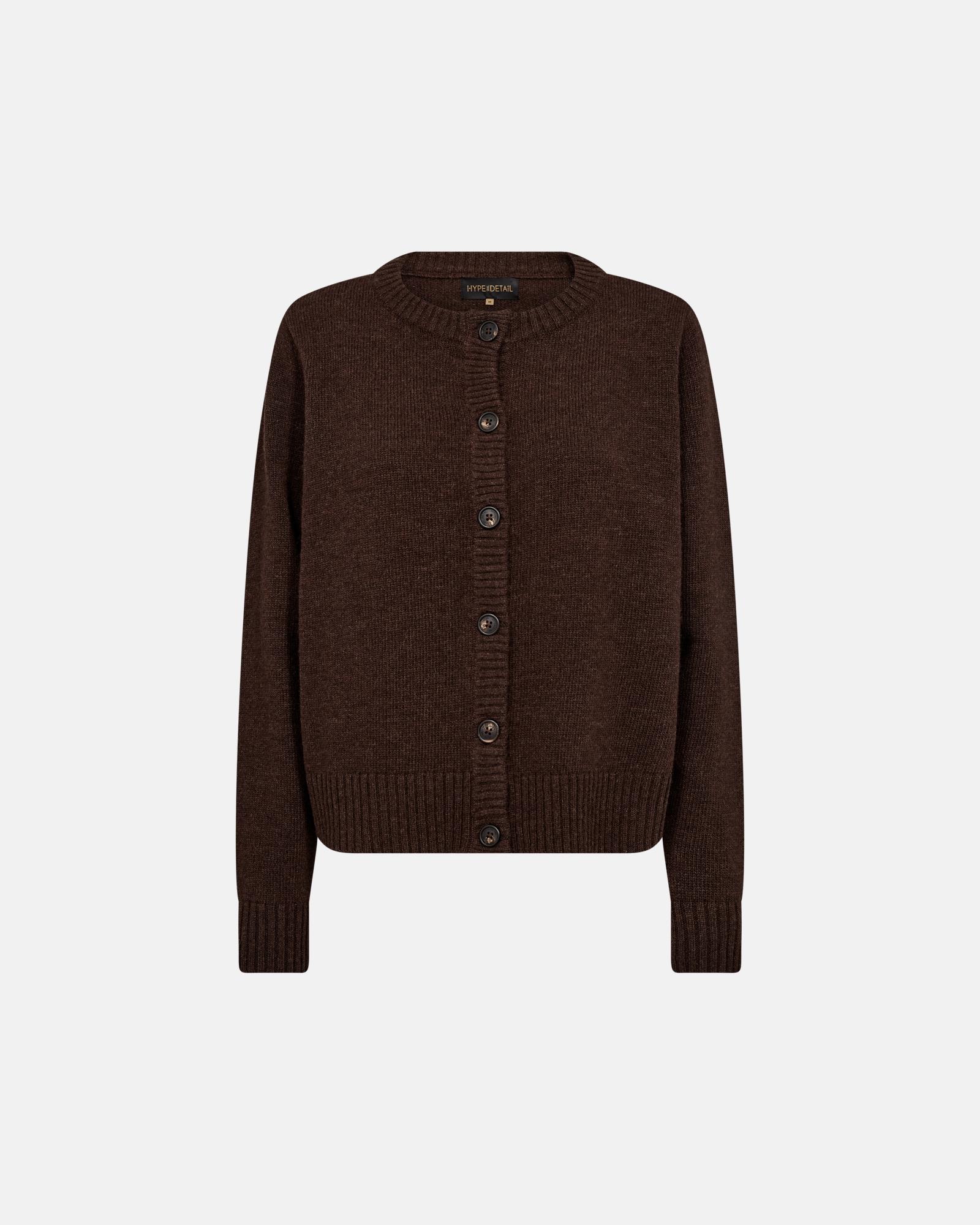 Knit Cardigan - Brown