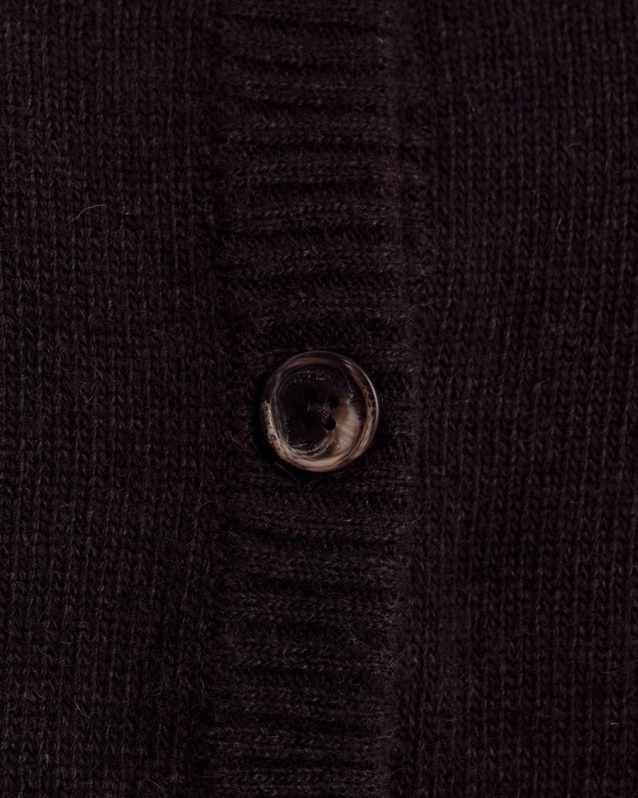 Knit Cardigan - Brown -Hype the Detail