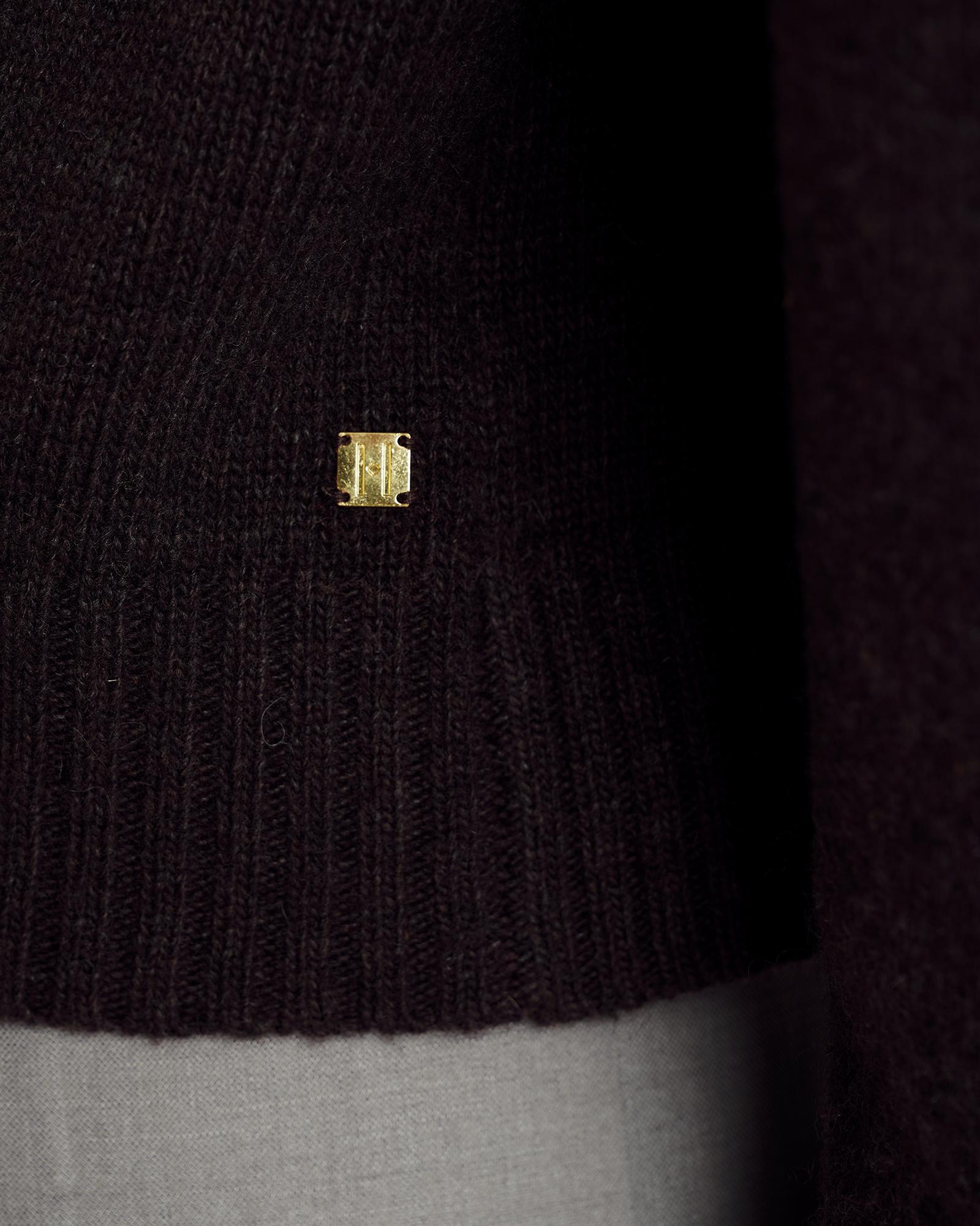 Knit Cardigan - Brown