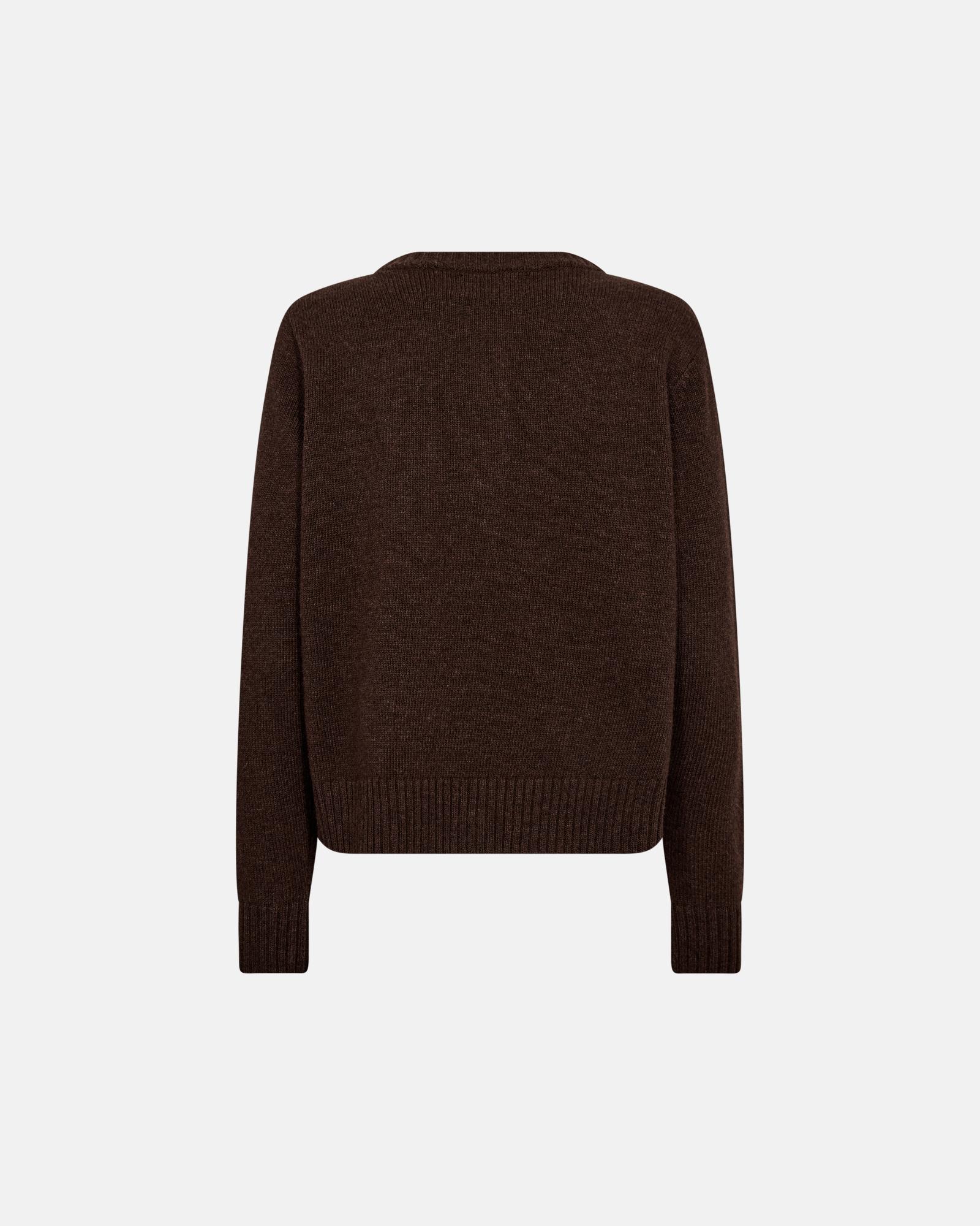 Knit Cardigan - Brown