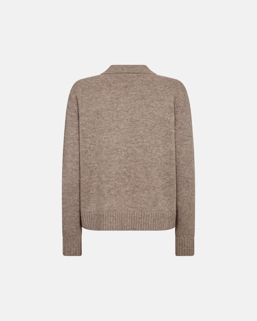 Knit Polo - Sand -Hype the Detail