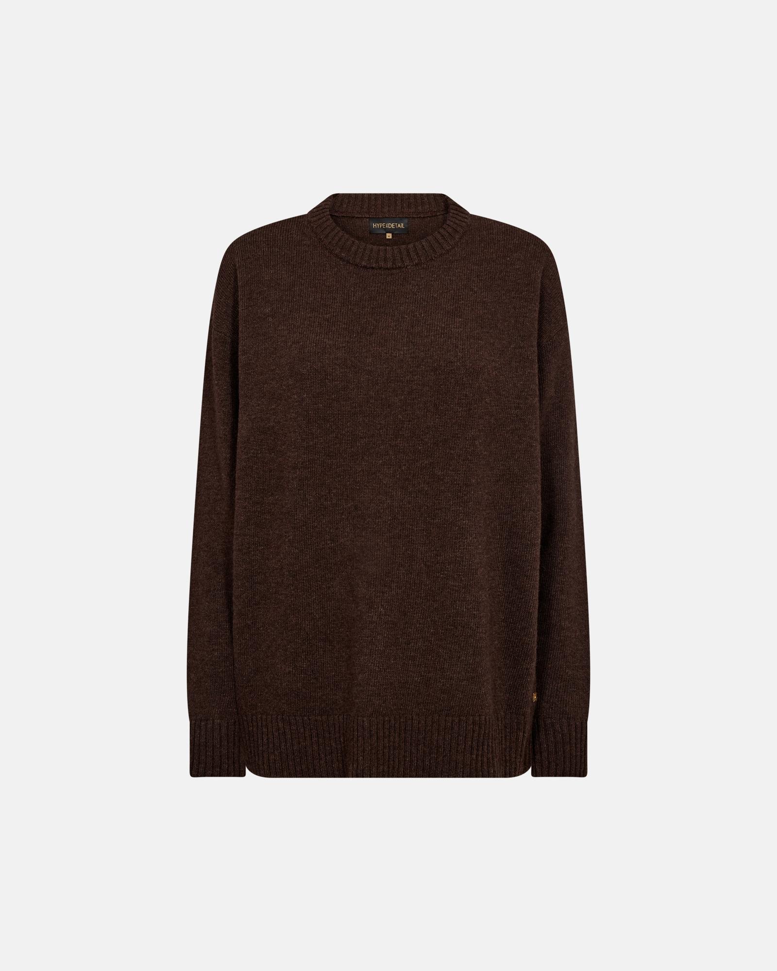 Knit Pullover - Brown