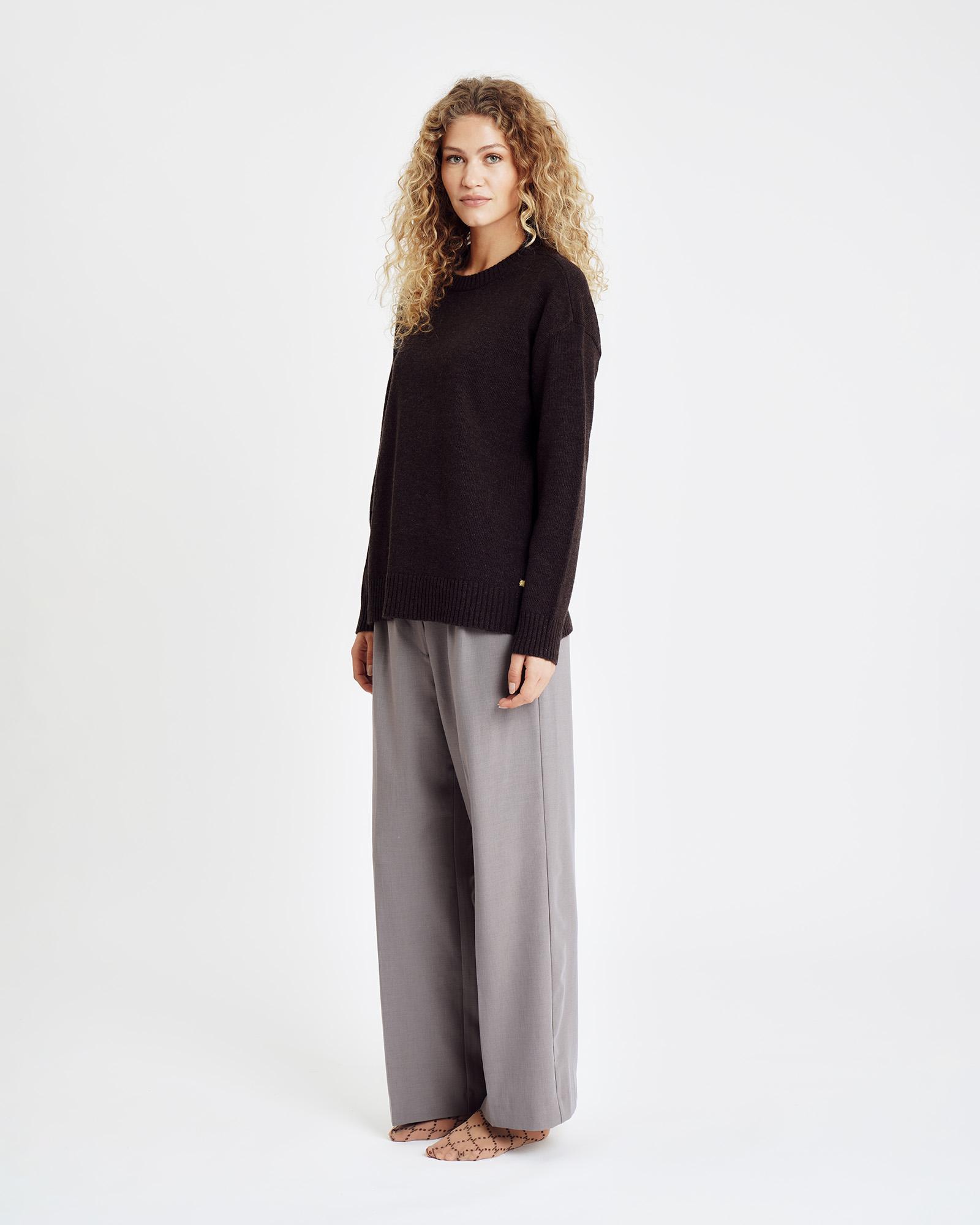 Knit Pullover - Brown