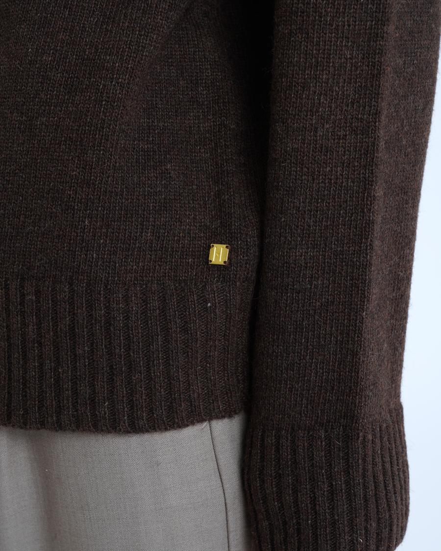 Knit Pullover - Brown