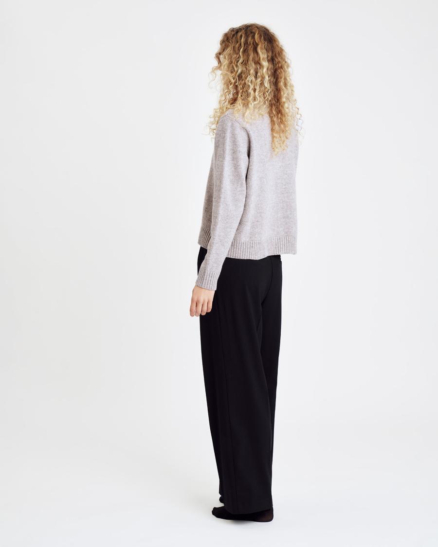 Knit Cardigan - Sand -Hype the Detail