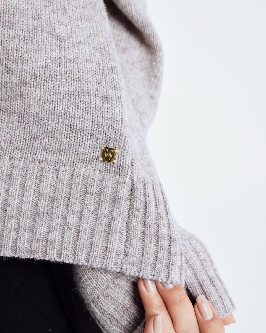 Knit Cardigan - Sand -Hype the Detail