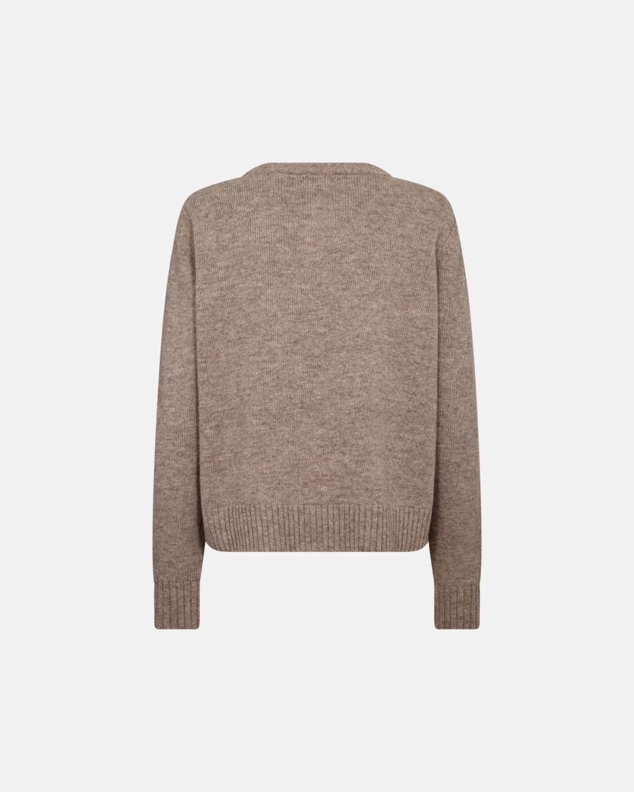 Knit Cardigan - Sand -Hype the Detail