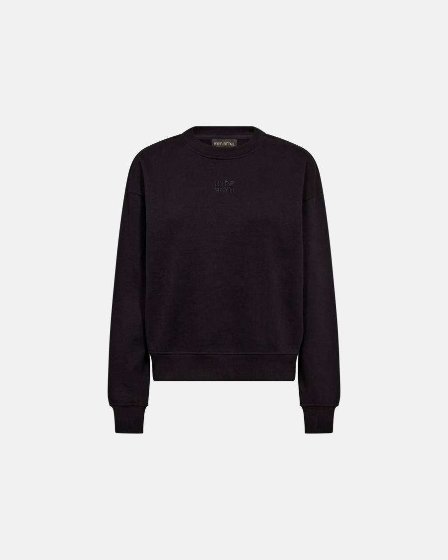 Sweatshirt - Black -Hype the Detail