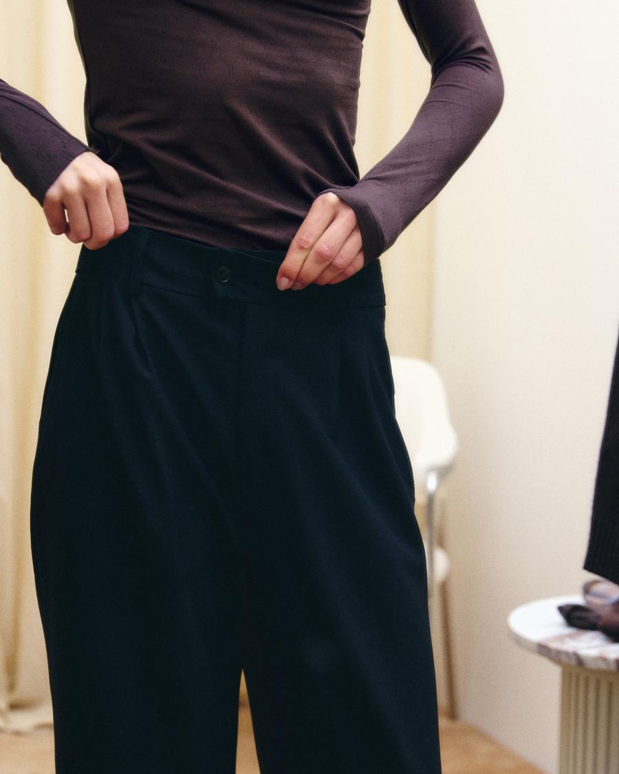 Suit Pants - Black -Hype the Detail